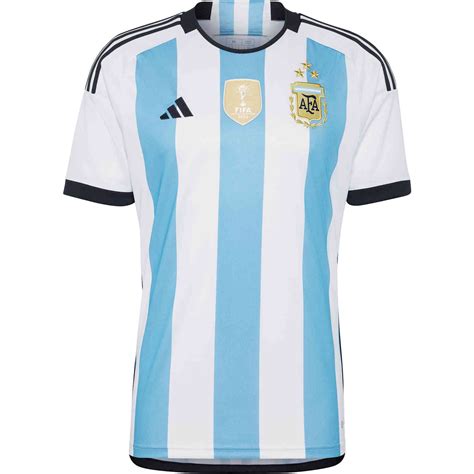 men's replica adidas argentina home jersey 2022 - 3 stars|adidas argentina jersey 2022.